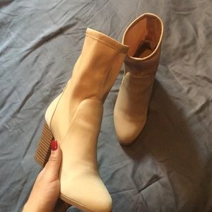 Forever21 yeezy inspired sock heel!